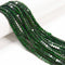 Green Sand Goldstone Heart Shape Beads Size 4mm 15.5'' Strand