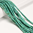 Blue Turquoise Heishi Disc Beads Size 2.5x3mm 15.5" Strand