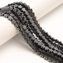 Titanium 14K Gold/Gray/Silver Hematite Flower Shape Beads Size 7.5mm 15.5" Strd