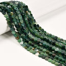 Mixed Gemstone Flat Heart Shape Beads Size 6mm 15" Strand