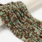 Brown Green Chrysoprase Faceted Rondelle Beads Size 2.5x3mm 3x4mm 15.5'' Strand
