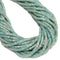 Natural Green Amazonite Cylinder Tube Beads Size 4x4mm 15.5" Strand