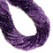 Gradient Natural Amethyst Faceted Cube Beads Size 4mm 15.5'' Strand