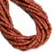 Natural Red Jasper Heishi Disc Beads Size 1.5x4mm 1.5x6mm 15" Strand