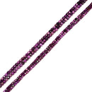 Grade A Natural American Purple Stone Faceted Cube Beads Size 2mm 3mm 15.5'' Std