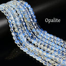 Mixed Gemstone Faceted Heart Shape Beads Size 8mm 15'' Strand