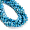 Natural Bright Light Blue Apatite Smooth Round Beads Size 6mm 8mm 10mm 15.5''Std