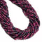 Ruby Sapphire Mixed Faceted Round Beads Size 4mm 15.5'' Strand