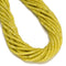 Natural Lemon Jade Smooth Rondelle Beads Size 2x4mm 15.5'' Strand