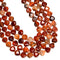 Natural Carnelian Smooth Heart Shape Beads Size 12mm 15.5" Strand