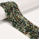 Natural Indian Agate Faceted Cube Beads Size 3mm 15.5'' Strand