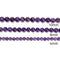 Natural Amethyst Smooth Round Beads 4mm 6mm 8mm 10mm 12mm Approx 15.5" Strand