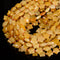 Natural Yellow Aventurine Five-Pointed Star Shape Beads Size 15mm 15.5'' Strand