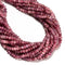 Grade AA Natural Pink Tourmaline Faceted Rondelle Beads Size 3x5mm 15.5'' Strand