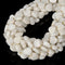 Natural White Moonstone Faceted Heart Shape Beads Size 12mm 15.5'' Strand