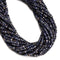 Natural Sapphire Faceted Rondelle Beads Size 3x4mm 15.5'' Strand