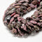 Natural Rhodonite Smooth Flat Teardrop Shape Beads Size 13x18mm 15.5'' Strand