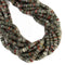 Natural African Bloodstone Heishi Disc Beads Size 1.5x4mm 1.5x6mm 15" Strand