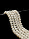 Fresh Water Pearl White Potato Round Beads 8-9mm 14''Strd