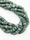 Green Map Jasper Rondelle Heishi Beads Size 10mm 15.5" Strand