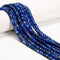 Natural Blue Kyanite Faceted Square Cube Dice Beads 4-5mm 15.5" Strand
