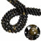 Gold Sheen Obsidian Smooth Round Beads 4mm 6mm 8mm 10mm 12mm 15.5" Strand