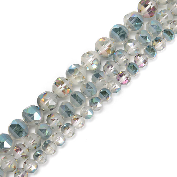 10mm Iridescent Clear Round Beads on a Spool, 66 Feet - That Bohemian Girl