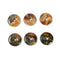 Red Creek Jasper Donut Circle Pendant Size 38-40mm Sold Per Piece