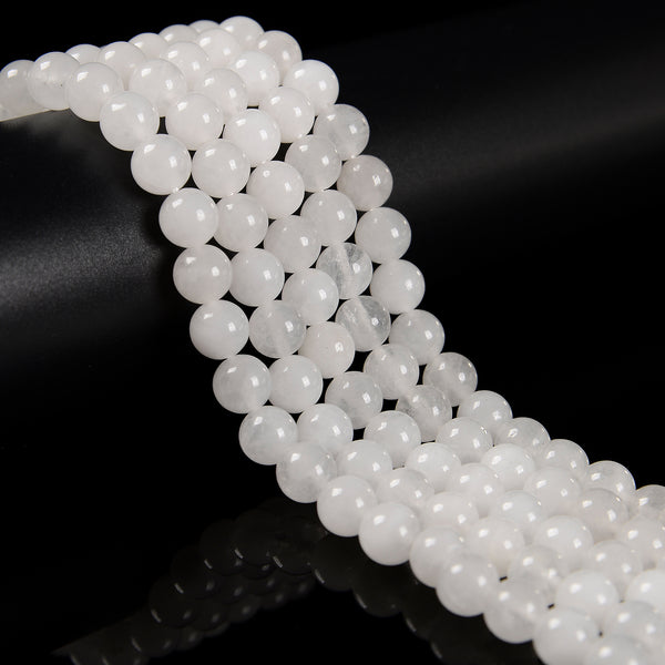 4mm Unstrung Nephrite Jade Beads, 16