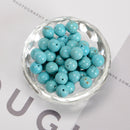 Blue Turquoise Smooth Round Beads 6mm 8mm 10mm 12mm 15.5" Strand
