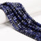 Natural Sodalite Faceted Rondelle Beads 4x6mm 5x8mm 15.5" Strand