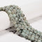 Sesame Kiwi Jasper Smooth Round Beads 4mm 6mm 8mm 10mm 15.5" Strand