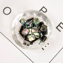 Abalone Rectangle Shape Beads 8x10mm 8x12mm 10x14mm 12x16mm 13x18mm 15.5" Strand