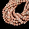 Natural Red Web Jasper Smooth Round Size 6mm 8mm 10mm 15.5'' Strand