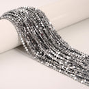 Gray/ Gold/ Silver/ Copper Color Hematite Cross Shape Beads Size 4mm 15.5'' Strd