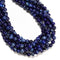 Dark Blue Sea Sediment Jasper Smooth Round Beads 4mm 6mm 8mm 10mm 12mm 15.5" Strand
