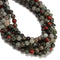 Natural African Bloodstone Smooth Round Beads 4mm 6mm 8mm 10mm 12mm 15.5" Strand