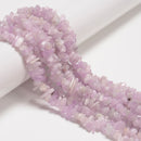 Natural Kunzite Irregular Pebble Nugget Chips Beads Size 7-8mm 34" Strand