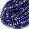 Natural Faceted Lapis Lazuli Rondelle Beads 2x3mm 3x5mm 15.5" Strand