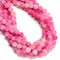 Pink Fire Agate Crackled Matte Round Beads 4mm 6mm 8mm 10mm 12mm 15.5" Strand