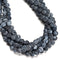 Black Fire Agate Crackled Matte Round Beads 4mm 6mm 8mm 10mm 12mm 15.5" Strand