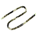 Gradient Green Tourmaline Verdelite Faceted Rubik's Cube Beads 3mm 15.5" Strand