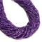 Natural Amethyst Faceted Cube Beads Size 2.2mm 15.5'' Strand