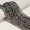 Natural Labradorite Faceted Square Cube Dice Beads Size 4-5mm 15.5" Strand