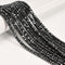 Natural Gray Hematite Faceted Rondelle Beads Size 4x6mm 5x8mm 6x10mm 15.5" Strand