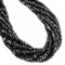 Natural Gray Hematite Faceted Rondelle Beads Size 4x6mm 5x8mm 6x10mm 15.5" Strand
