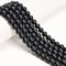 2.0mm Hole Black Onyx Matte Round Beads 6mm 8mm 10mm 12mm 15.5" Strand