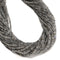 Light Gray Translucent Labradorite Faceted Rondelle Beads Size 2x3mm 15.5'' Strd