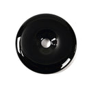 Black Onyx Donut Circle Pendant Size 40mm Sold Per Piece