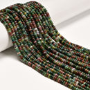 Natural Indian Agate Smooth Rondelle Beads Size 2x4.5mm 15.5'' Strand
